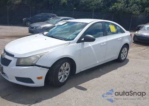 2012 Chevrolet Cruze Ls from USA, damaged, VIN 1G1PC5SH0C7200614